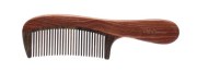 rare wood handle comb
